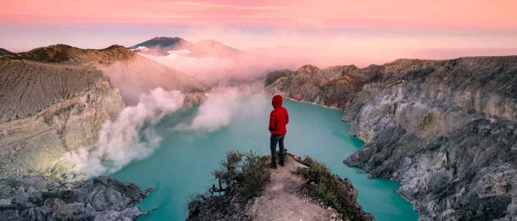 Ijen vulcano Indonesia