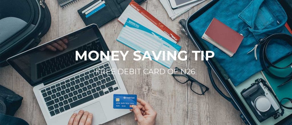 Free N26 debit card cover image