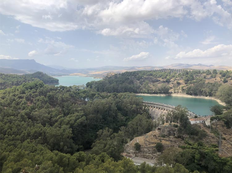Mountain views on El Chorro