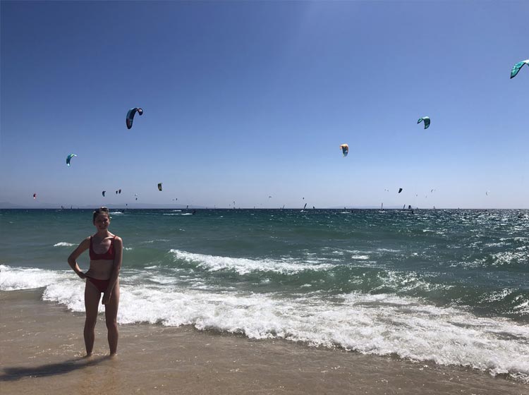 Playa Valdevaqueros in Tarifa