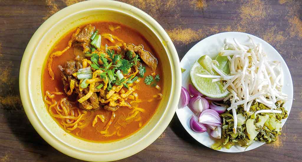 Bowl of Khao Soi 