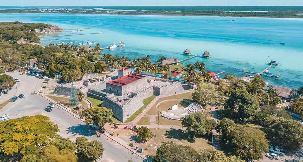Bacalar pier Mexico