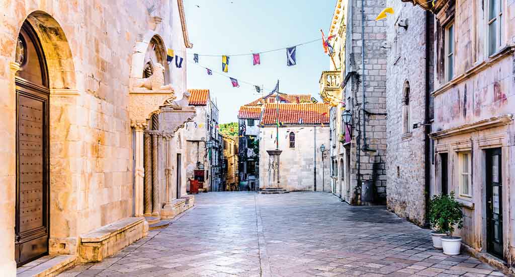 Streets of Korcula