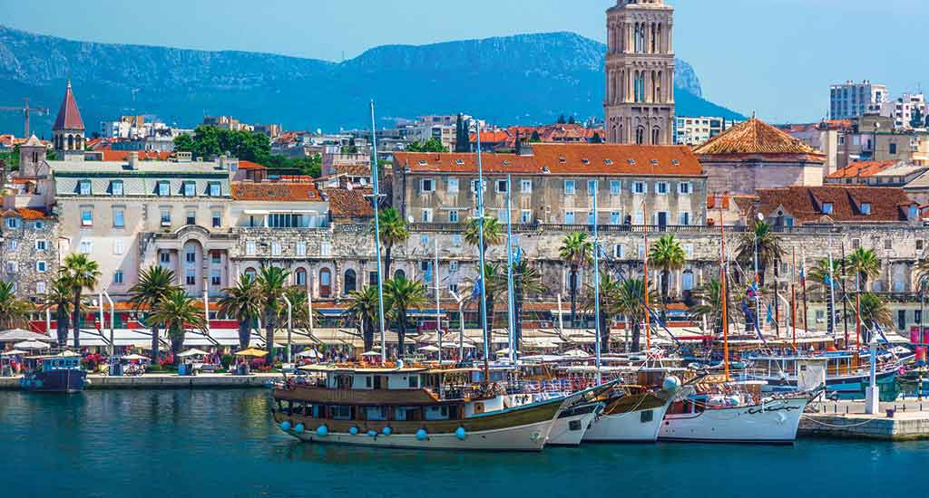 Boats at Split Croatia