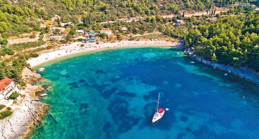 Pupnatska Luka beach