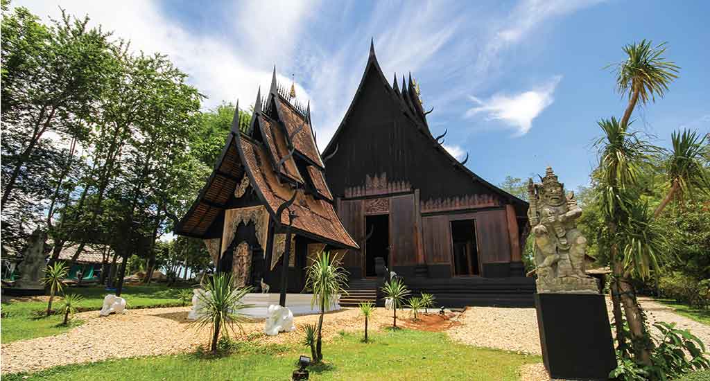 Baan Dam Black House in Chiang Rai