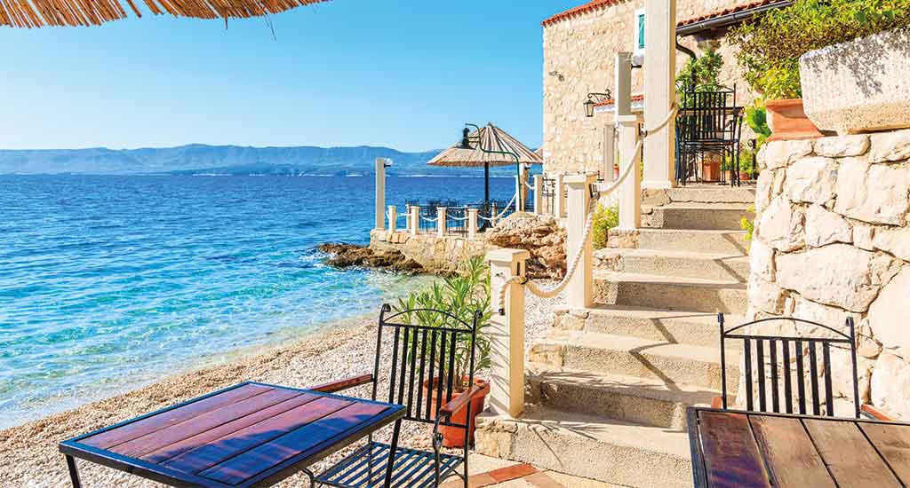 Dalmatian restaurant in Brac