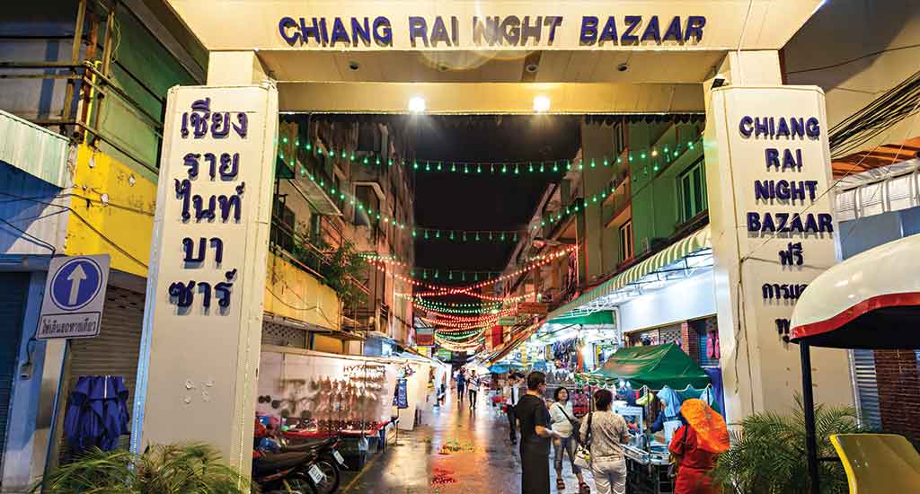 Chiang Rai Night Market Entrance Gate