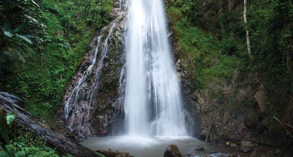 Khun Korn waterfall in Chiang Rai province