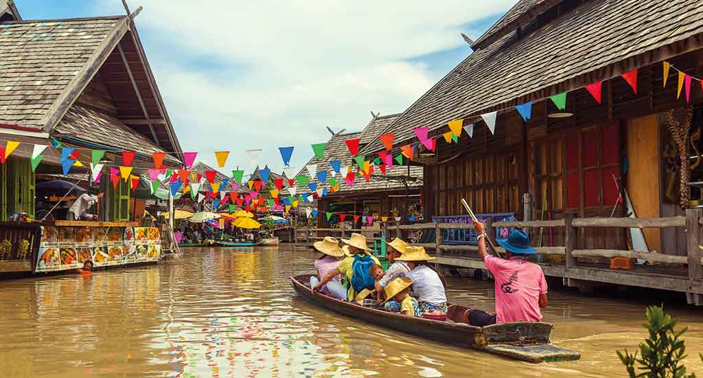 Floating Market in Pattaya