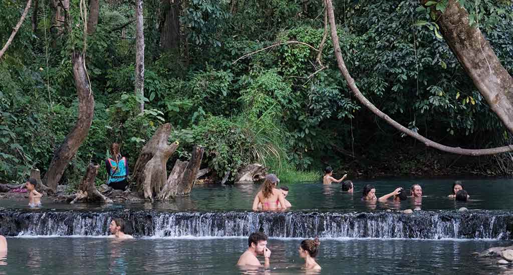 Sai Ngam Hot Spring in Pai