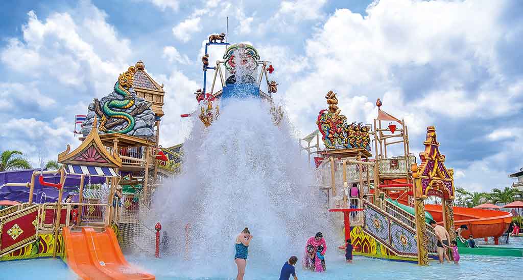 Ramayana water park in Pattaya