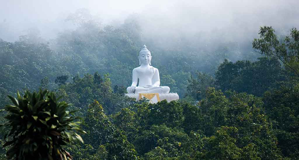 White Buddha in Pai