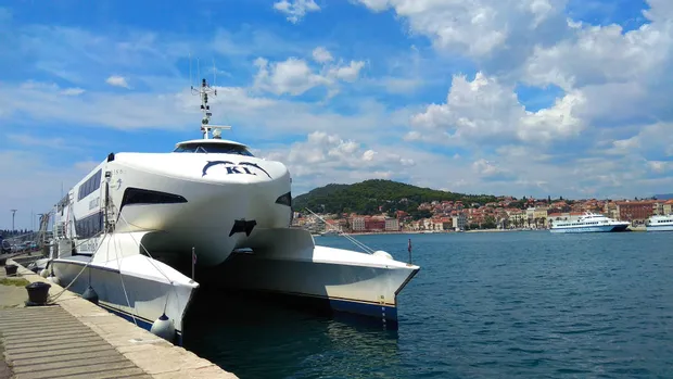 ferry from Split to Hvar Island