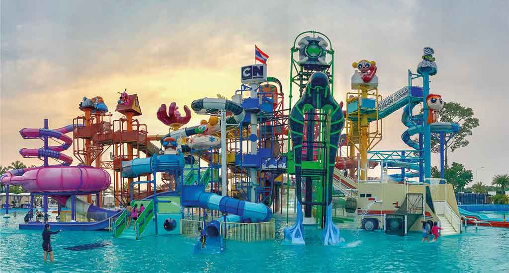 Cartoon Network Amazone Waterpark in Pattaya