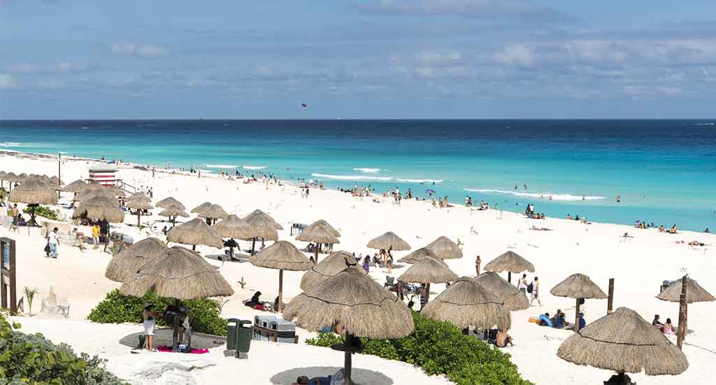 Playa delfines in Cancun Mexico