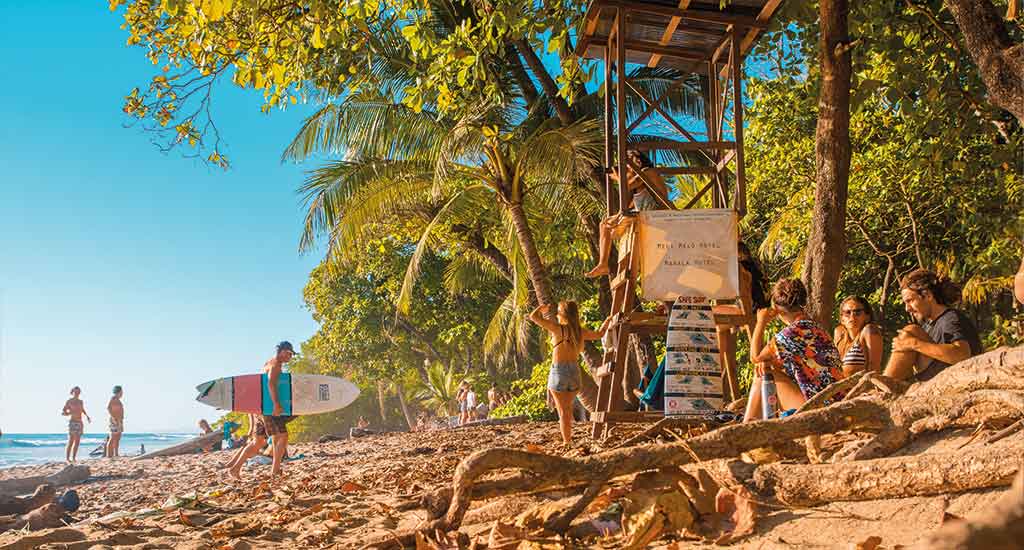 Santa Teresa beach Costa Rica