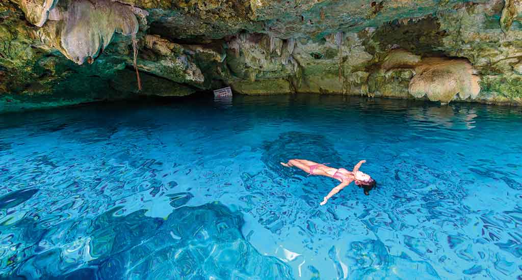 Cenote Dos Ojos in Tulum Mexico