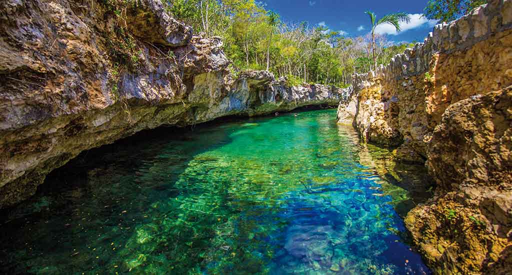 Cenote Tortuga in Tulum Mexico