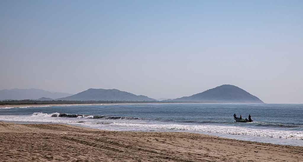 Chacahua Island near Puerto Escondido Mexico
