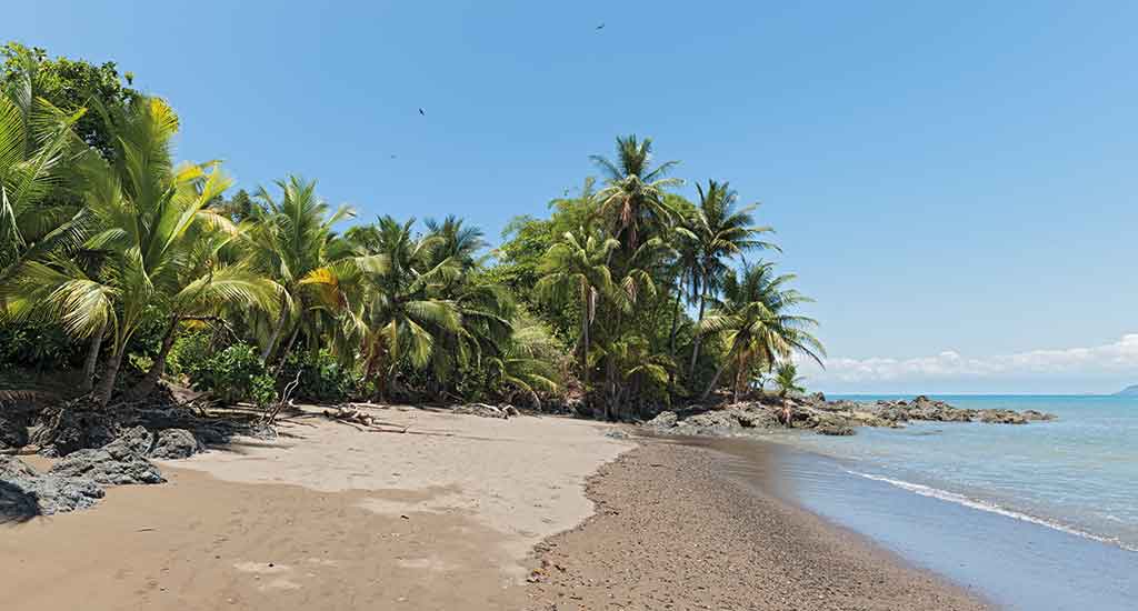 Drake bay beach on Costa Rica