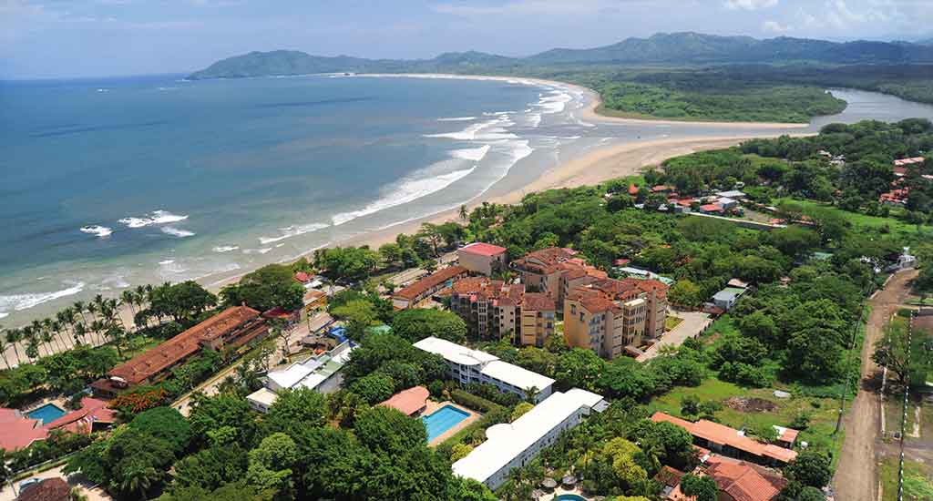 Tamarindo town Costa Rica