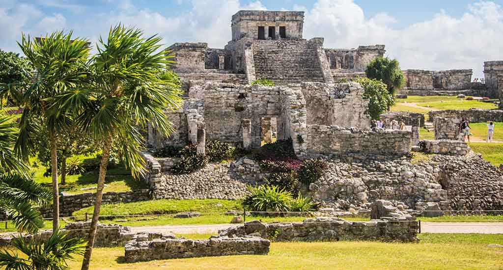 Mayan Ruins in Tulum Mexico