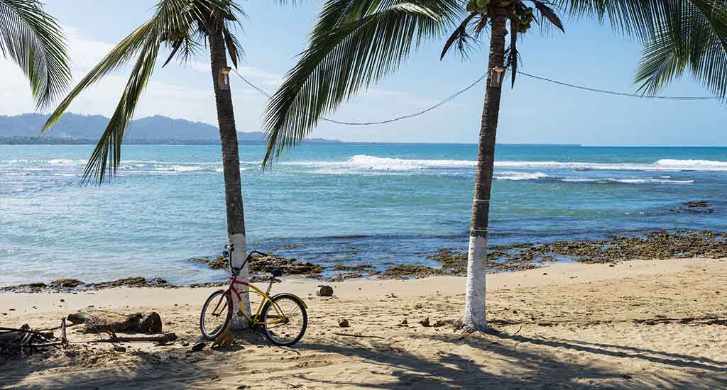 Puerto Viejo beach in Costa Rica