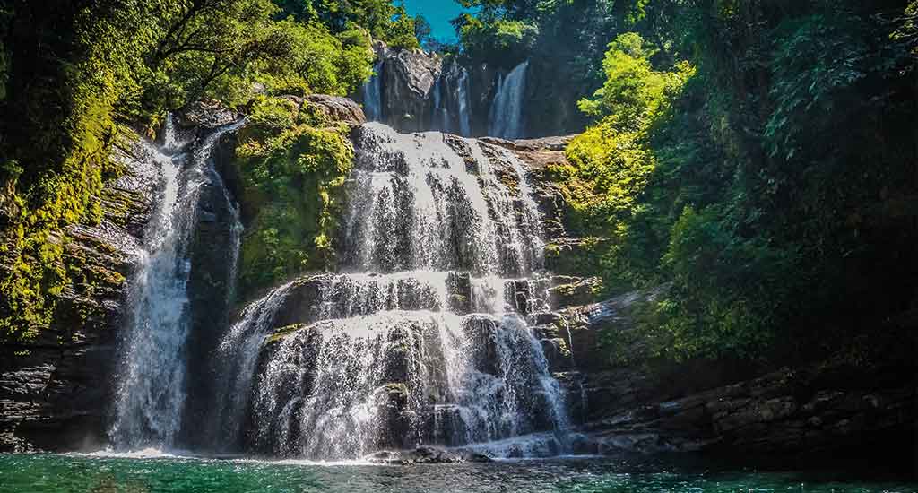 Nauyaca waterfalls in Costa Rica