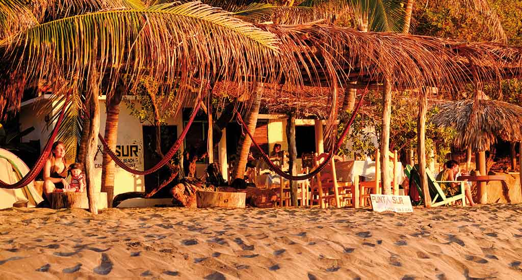 Sunset Mazunte Puerto Escondido Mexico