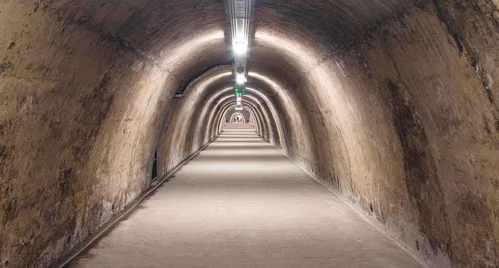 Tunnel in Zagreb