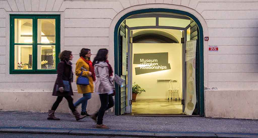 Entrance of Museum of Broken Relationships