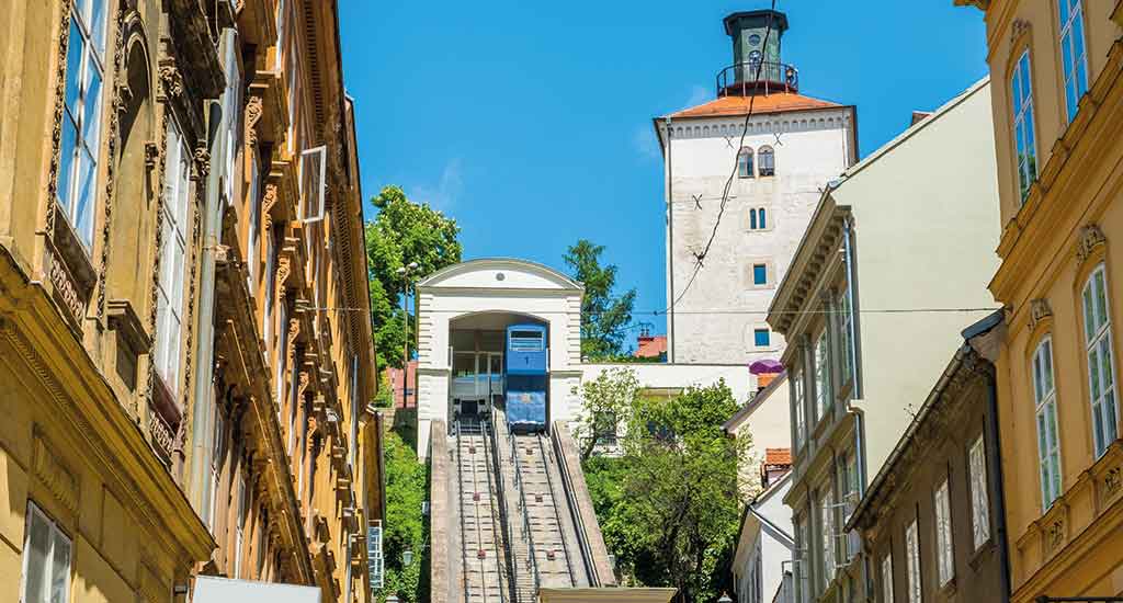 Funicular in Zagreb