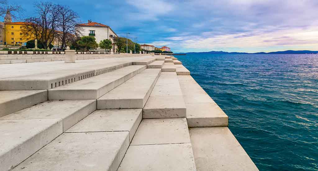Sea organ in Zadar