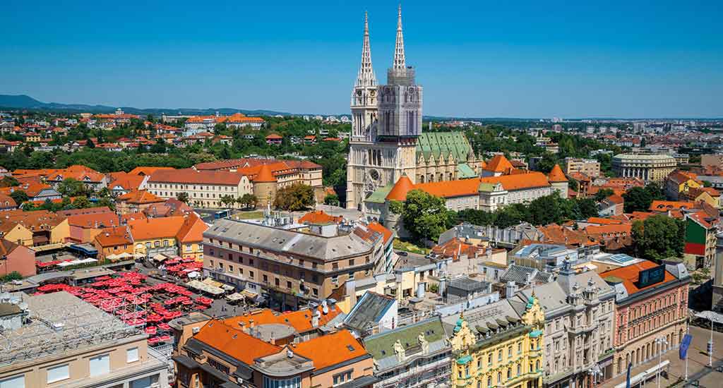 360 view of Zagreb