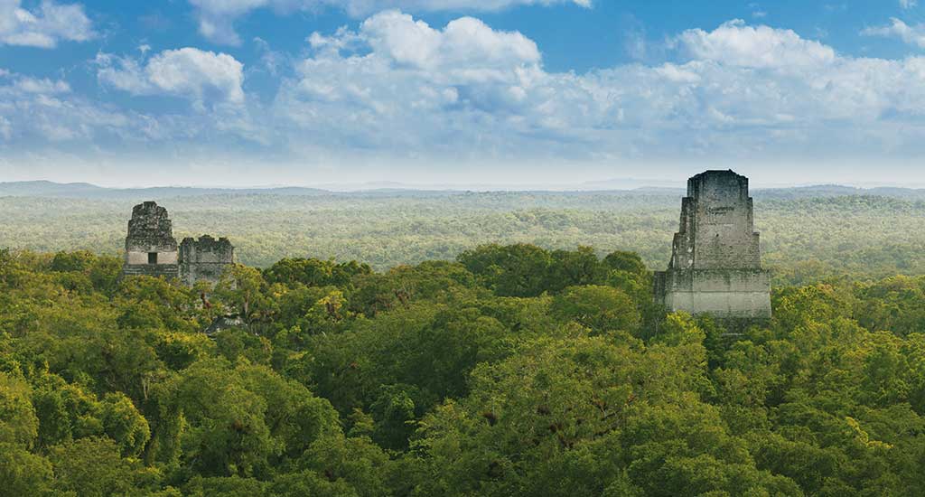Ruins in Tikal Guatemala