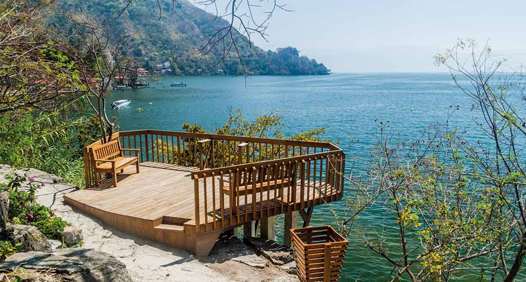 View point of Cerro Tzankujil