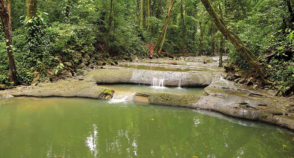 Los Siete natural pools