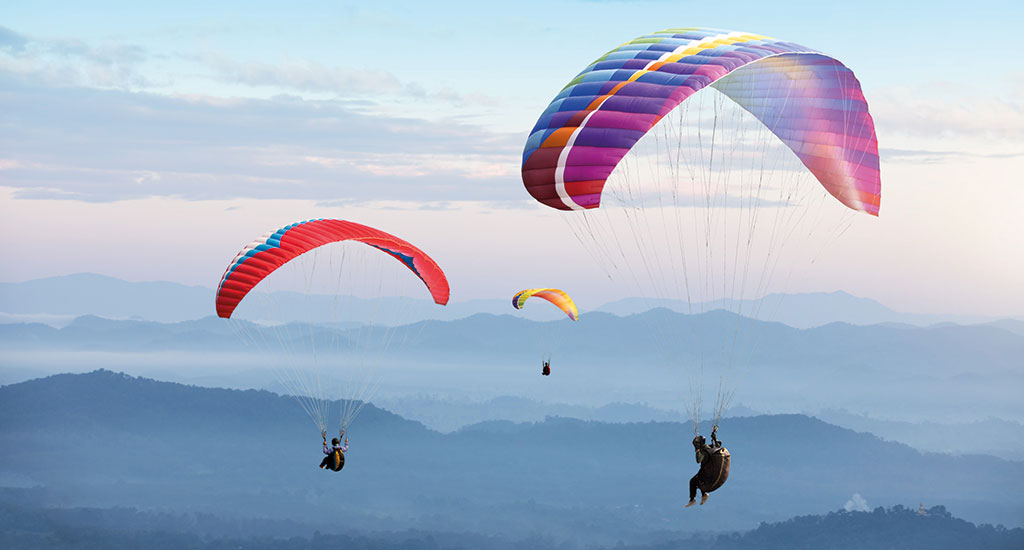 Paragliding in Lake Atitlan