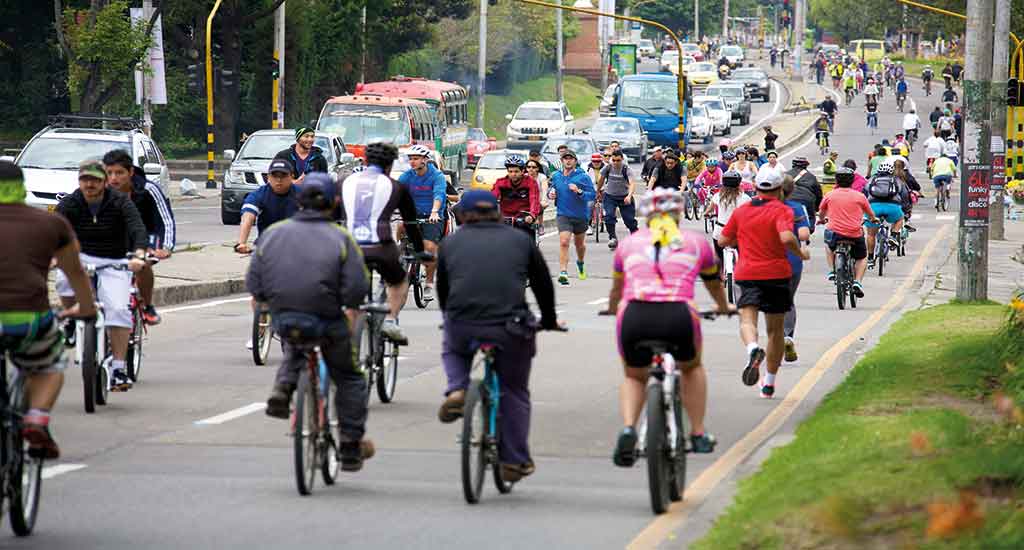 Ciclovia event