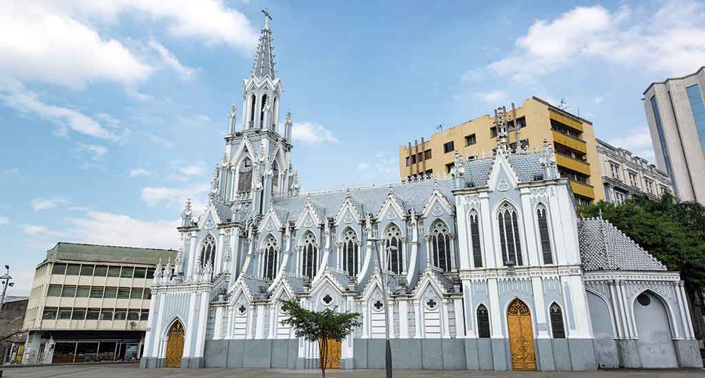 La Ermita Church in Cali Colombia