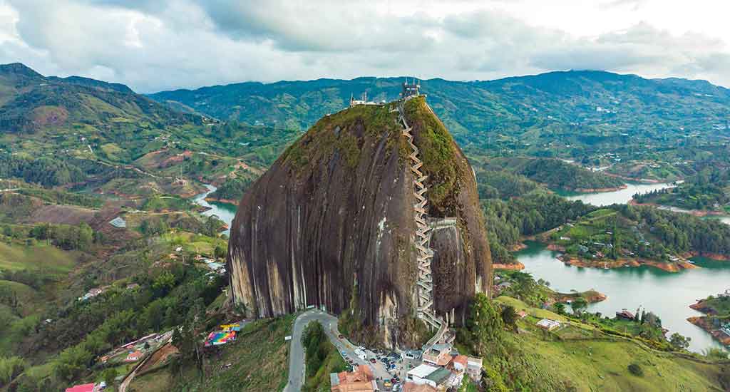 Stairs at Piedra del Peñol