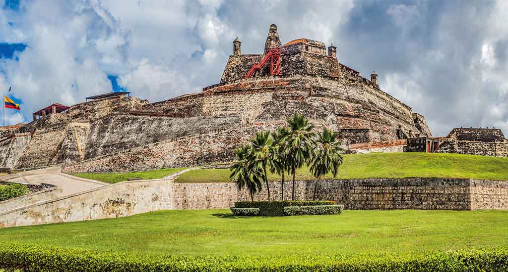 Ruins at San Filipe Cartagena