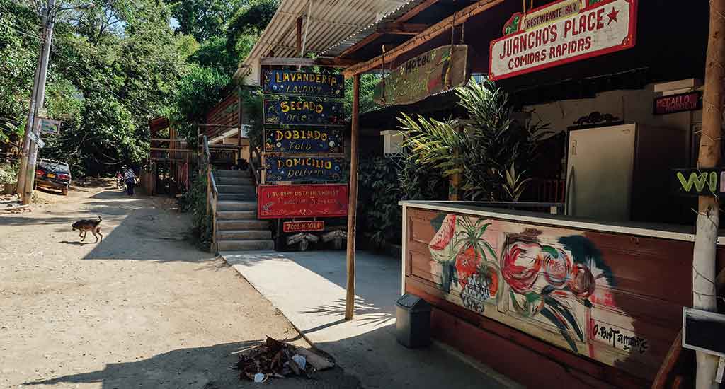 Minca coffee village
