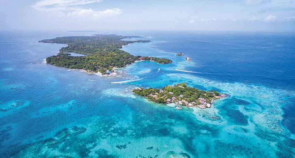 Rosario Islands in Cartagena