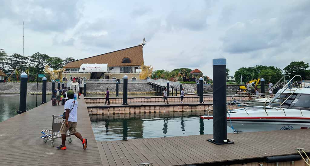 New port in Sanur, Bali