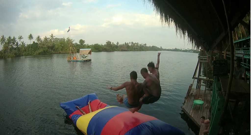 Arcadia waterpark in Kampot