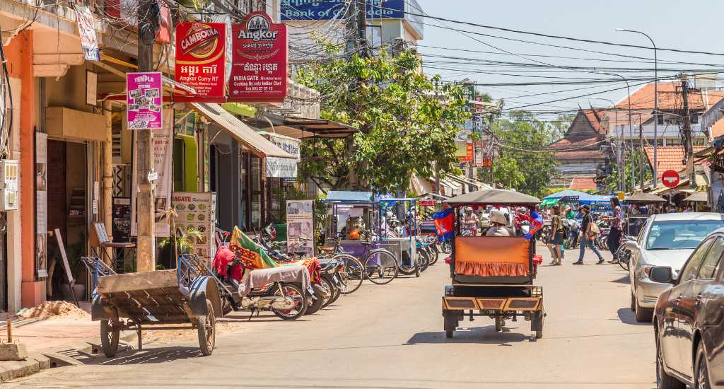 Tuk-tuk in Siem Reap