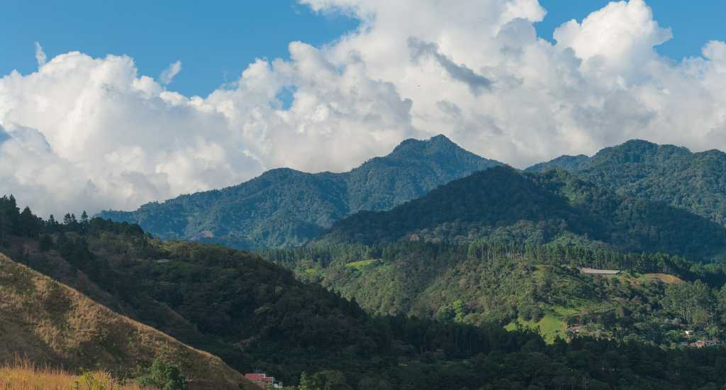 Mountain ranges of Boquete town