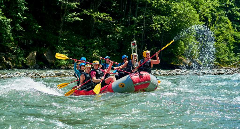Rafting activity in Boquete